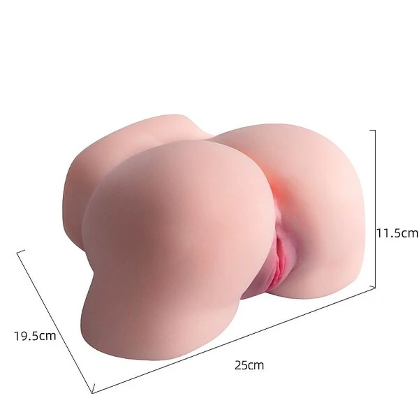 Masturbador Realístico Bunda Sexual Vagina Ânus Cyberskin