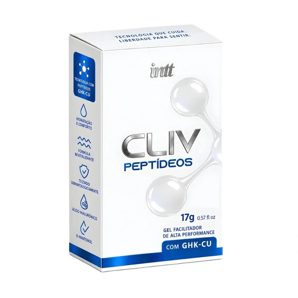Gel Dessensibilizante Anal Cliv Peptídeos Intt 17g