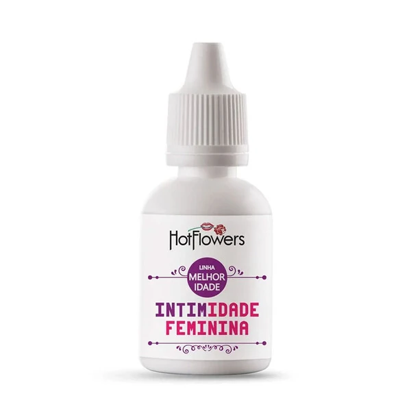 Intimidade Feminina - Excitante e Estimulante para a Melhor Idade 15ml - Hot Flowers