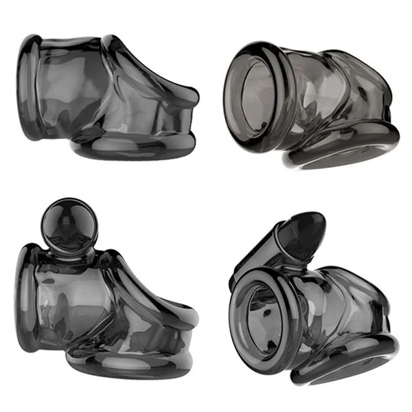Anel Peniano Duplo com Vibro - Double Cock Slevee