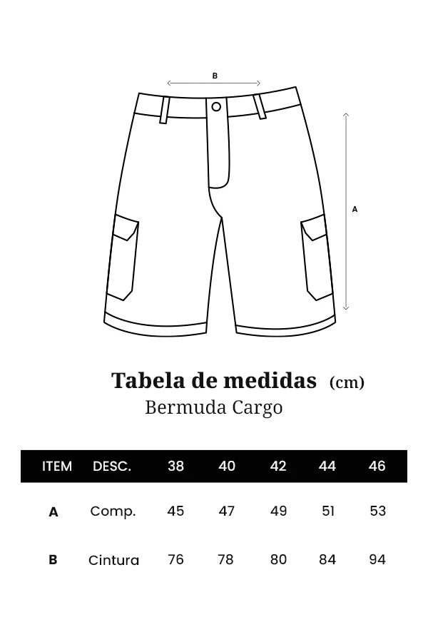 Tabela de Medidas