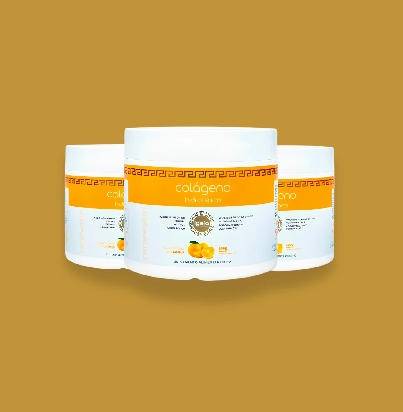 FotoKit 3 - Colágeno em pó 300g - Laranja