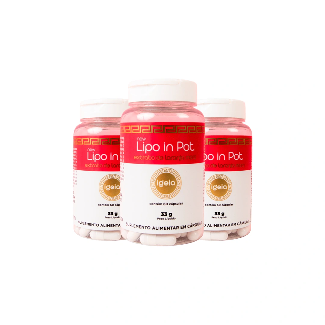 FotoLipo in Pot para Emagrecimento - Kit com 3 Potes