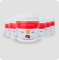 Kit 6 – Pré Treino Frutas Vermelhas 250g
