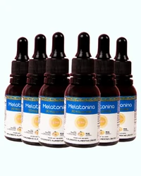 Melatonina em gotas 30ml - 6x – Tratamento 6 meses.