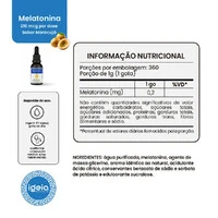Melatonina em gotas 30ml - 3x – Tratamento 3 meses.