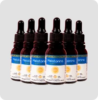 Melatonina em gotas 30ml - 6x – Tratamento 6 meses.
