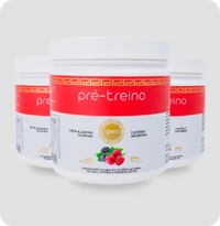 Kit 3 - Pré Treino Frutas Vermelhas 250g