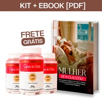Lipo in Pot para Emagrecimento - Kit com 3 Potes + Ebook Bônus