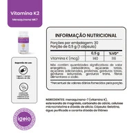Vitamina K2 - 30 Cápsulas