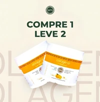 COMPRE 1 E LEVE 2 | Colágeno em pó 300g - Laranja