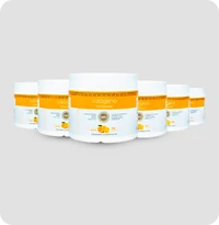 Kit 6 - Colágeno em pó 300g - Laranja