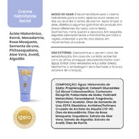 Creme hidratante Facial - 30g