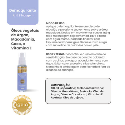 FotoKit 3 - Demaquilante anti blindagem - 65ml