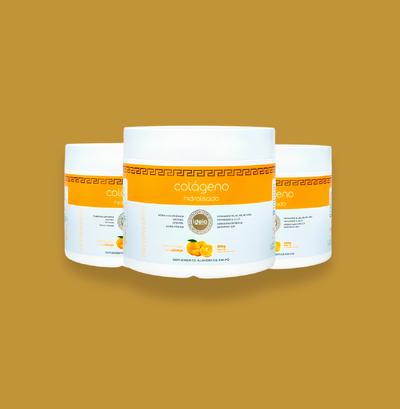 Foto Kit 3 - Colágeno em pó 300g - Laranja