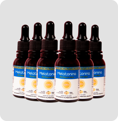 Foto Melatonina em gotas 30ml - 6x – Tratamento 6 meses.