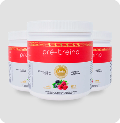 Foto Kit 3 - Pré Treino Frutas Vermelhas 250g