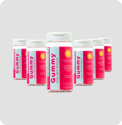 Foto Kit 6 – Gummy Hair, Skin & Nails 30 Unidades