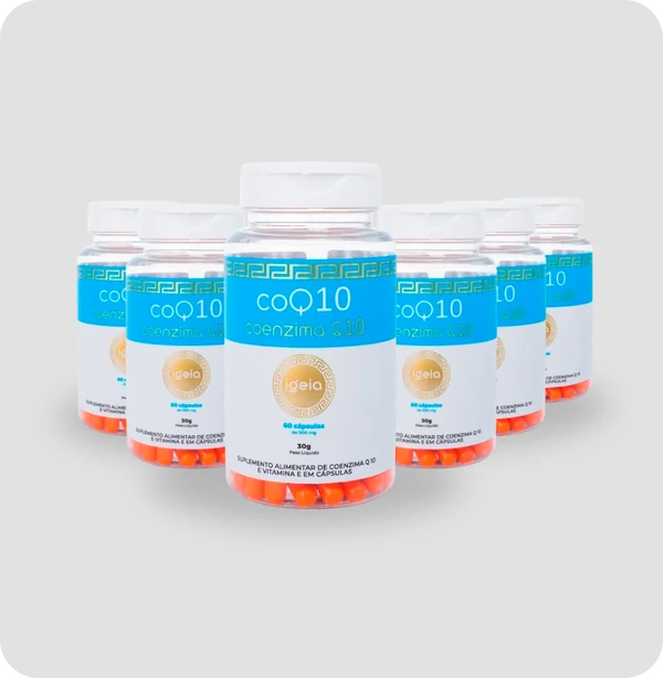 Kit 6 – CoQ10 60 Cápsulas