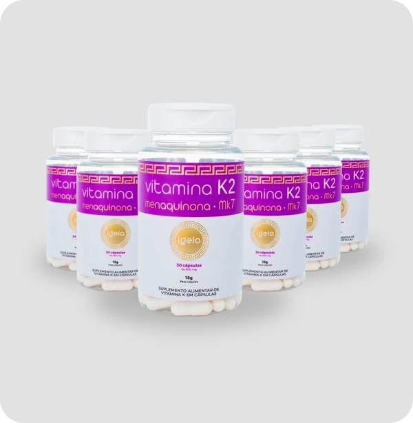 Kit 6 – Vitamina K2 30 Cápsulas