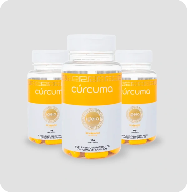 Kit 3 – Cúrcuma 30 Cápsulas