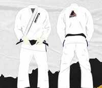 KIMONO Linha Prata (Infantil)