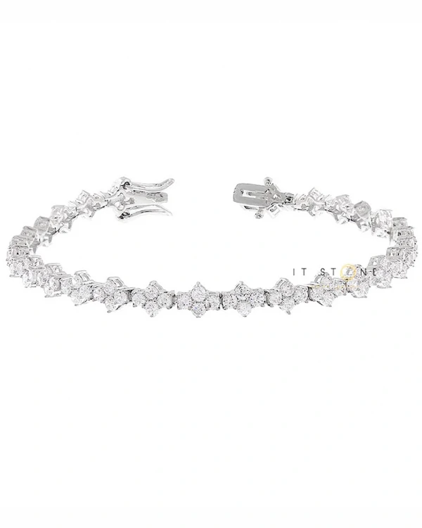 Pulseira Riviera Flor Sylvia Luxo