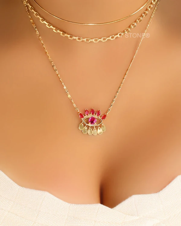 Choker Aro Fine Gold It Stone Semi Jóias