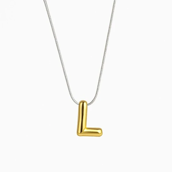 Colar Letra Inicial longo Bold