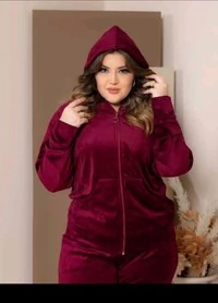 Conjunto Femenino Plush Blusa E Calsa. Tecido Veludo plush HB-023 ENVIOM IMEDIATO