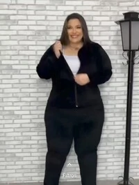 Conjunto Femenino Plush Blusa E Calsa. Tecido Veludo plush HB-023 ENVIOM IMEDIATO