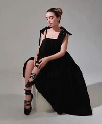 Vestido Lalá Preto