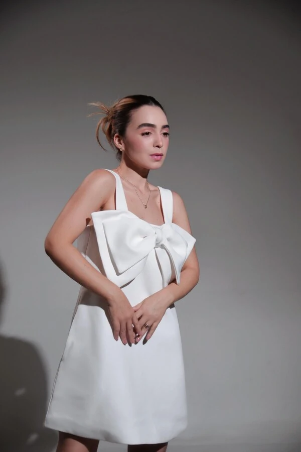 Vestido Laço Off