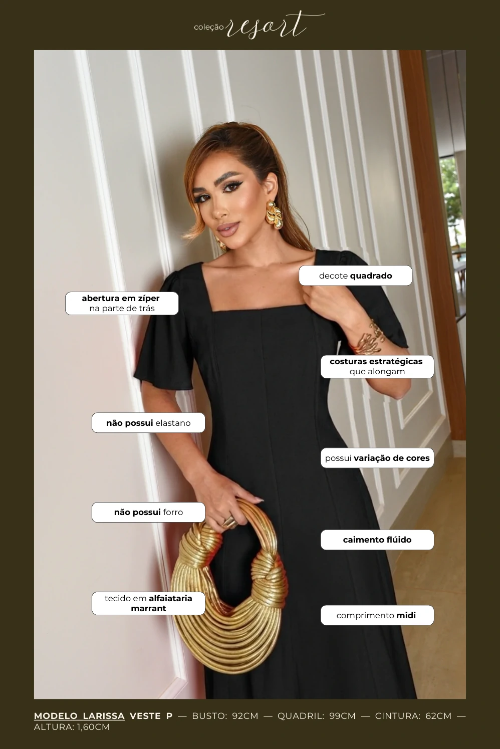 FotoVestido Midi Marisa