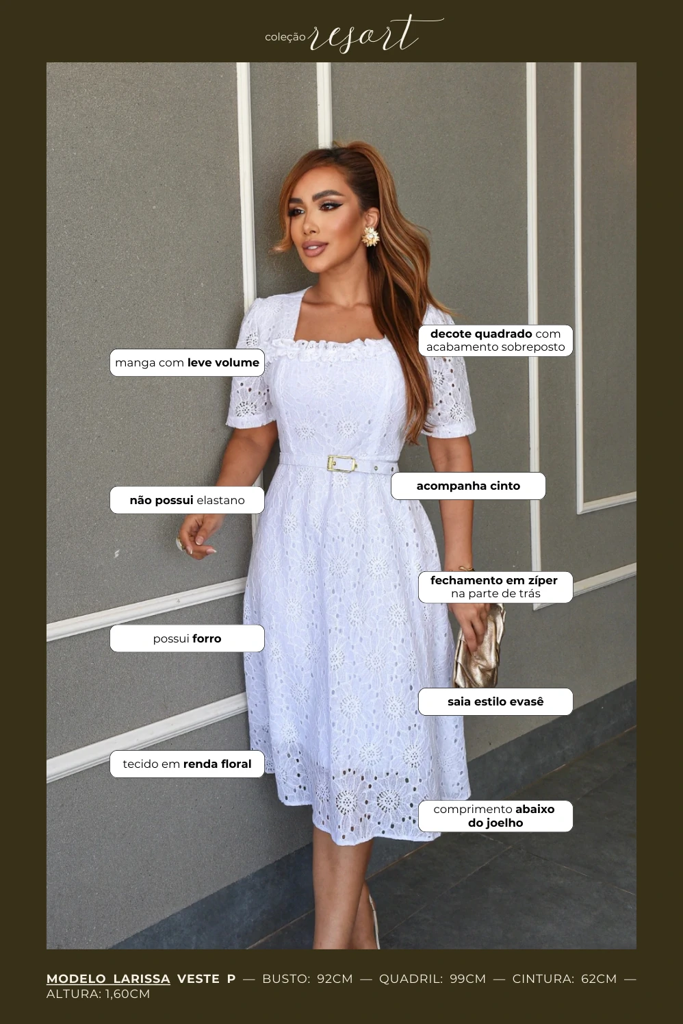 FotoVestido Rendado Kiara