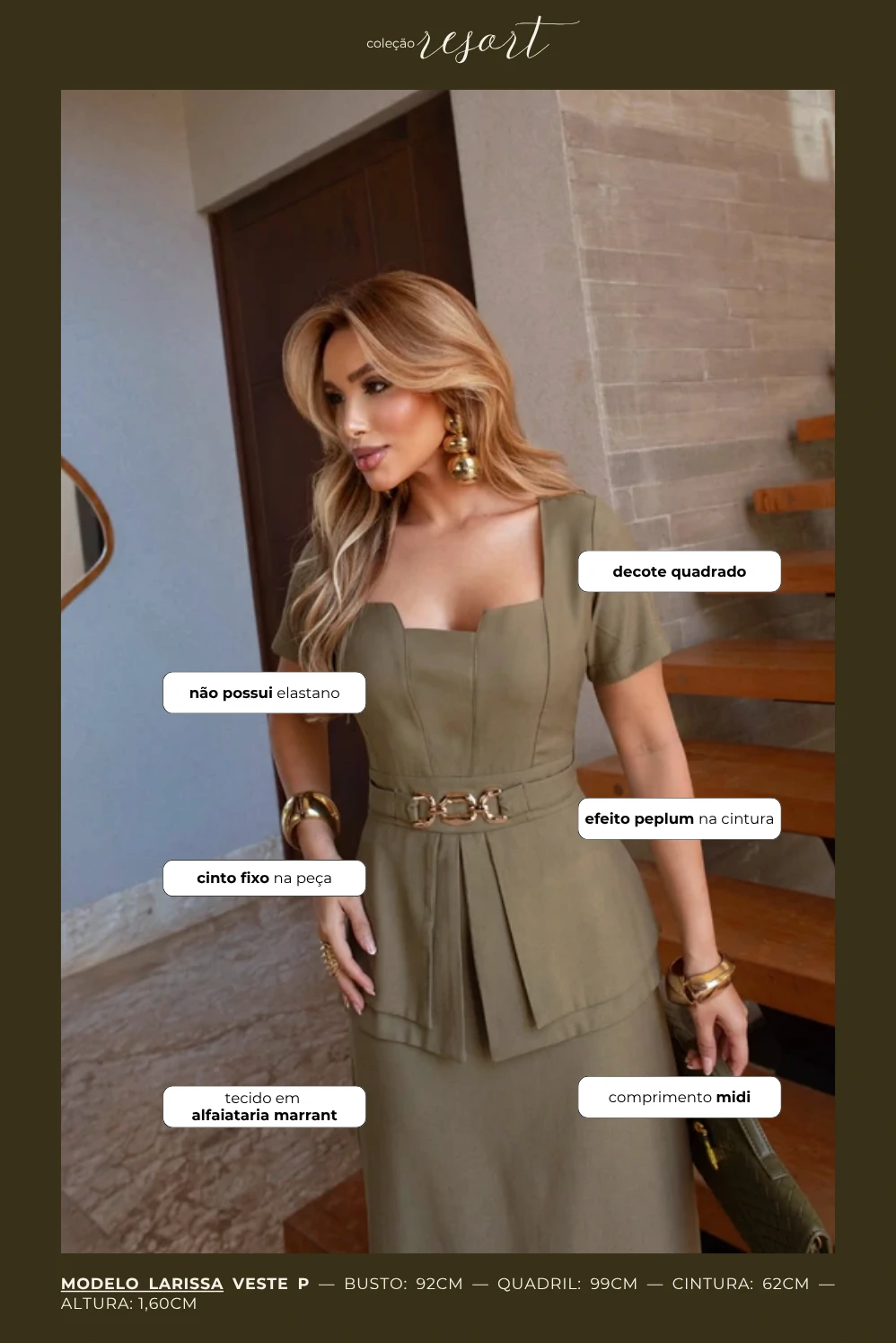 Foto Vestido Midi Elizabeth
