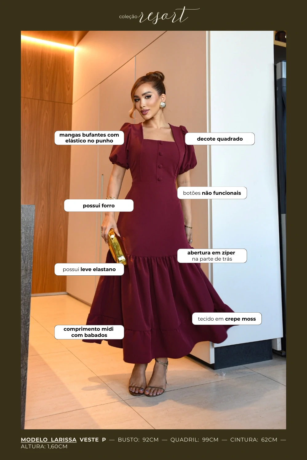 FotoVestido Midi Maya