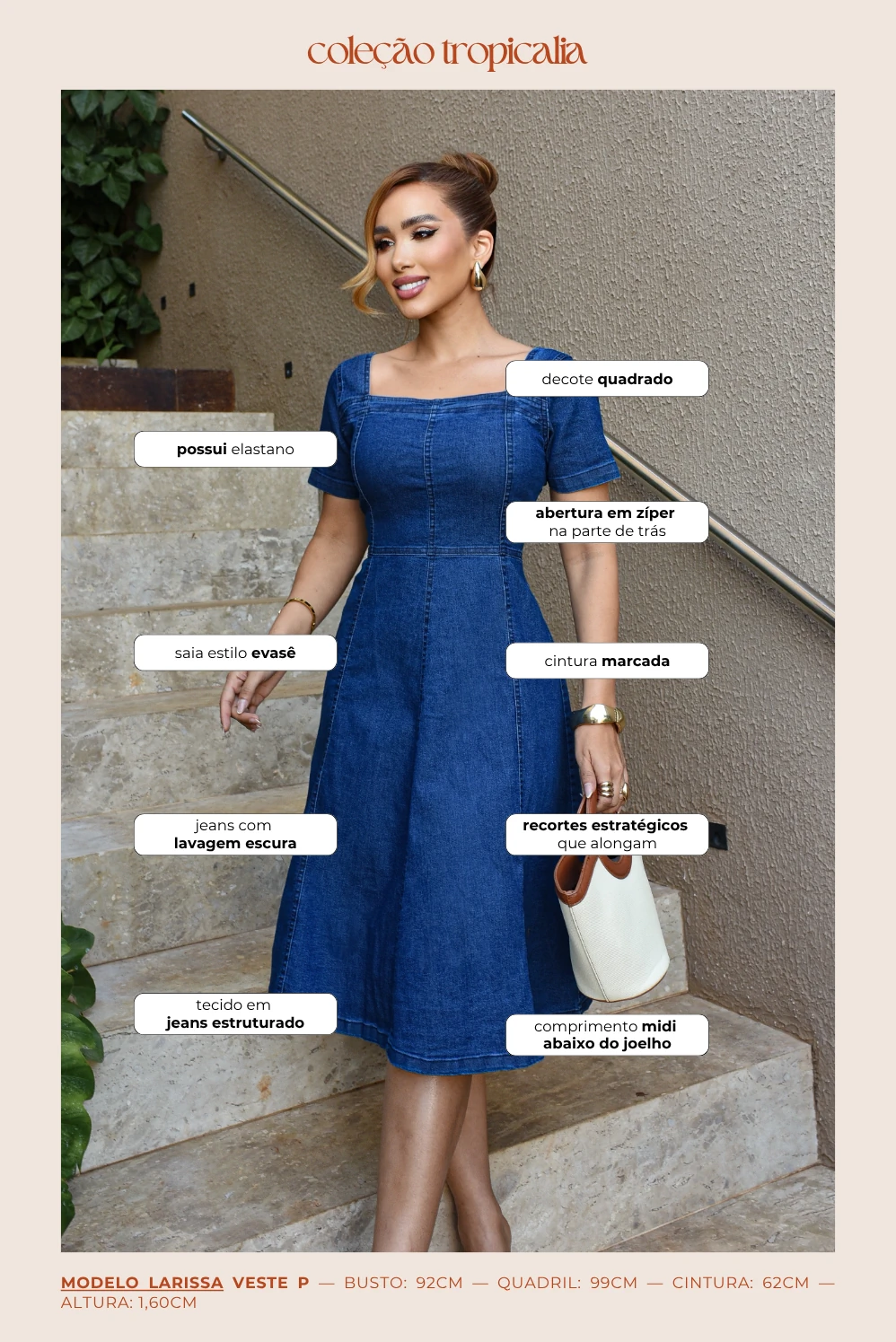FotoVestido Jeans Jocélia