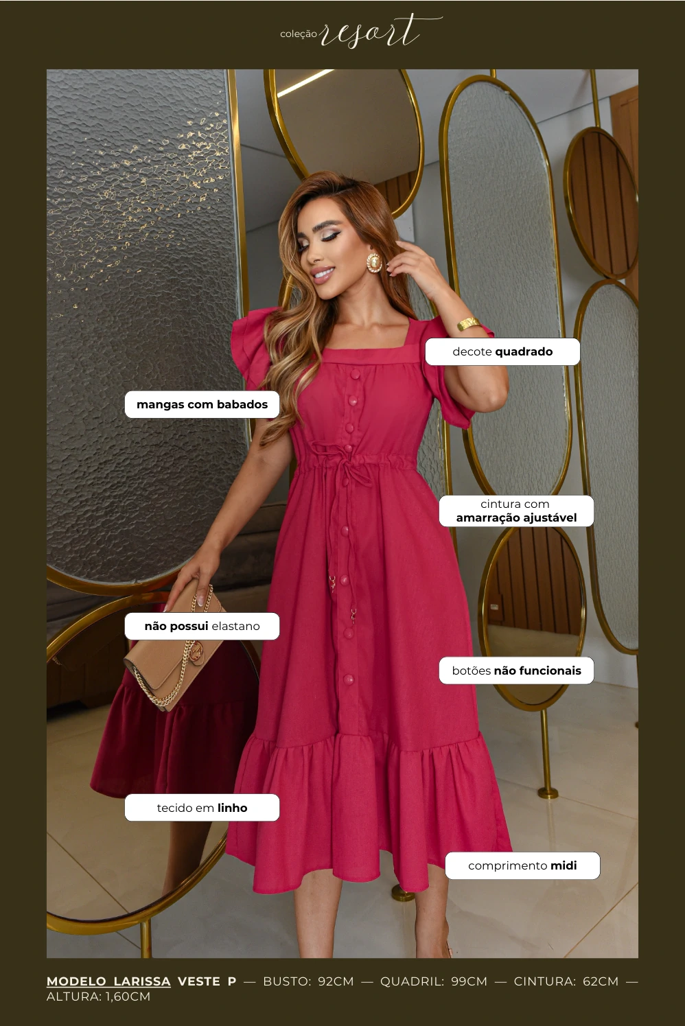 FotoVestido Babados Rute