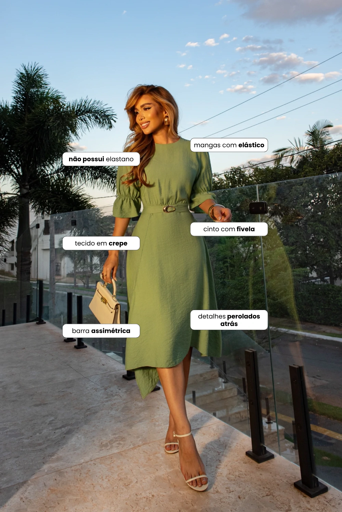 Foto Vestido Midi Andressa