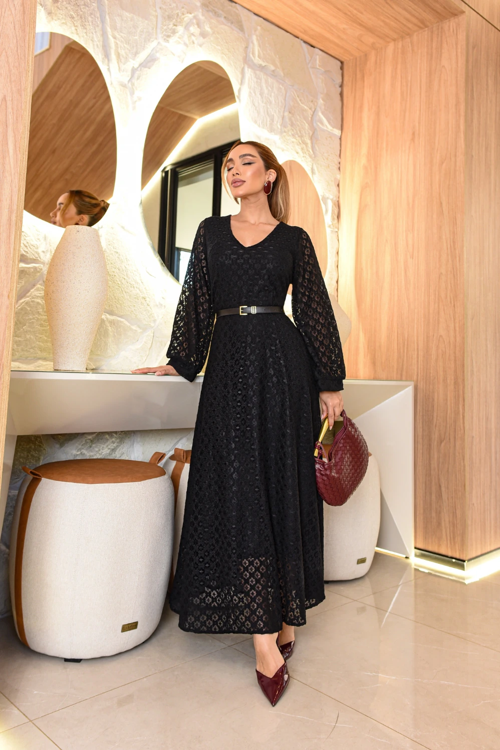 Foto Vestido Renda Lavinia
