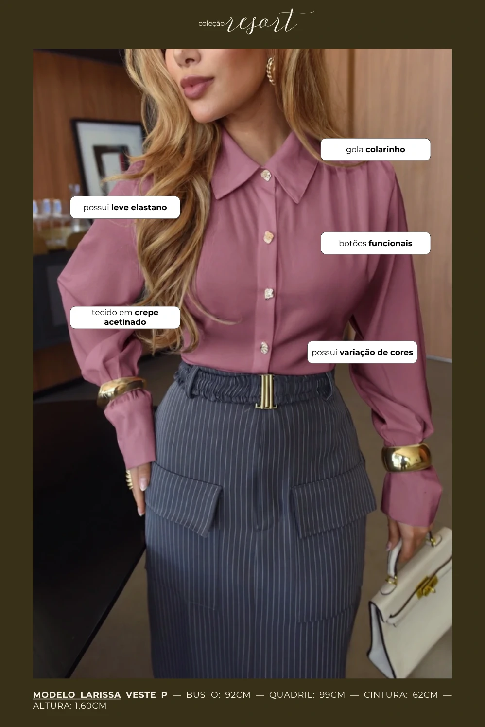 Foto Camisa Lisandra