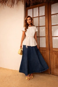 Blusa Linho Camelia