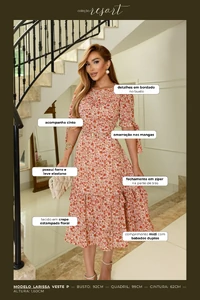 Vestido Floral Jasmine