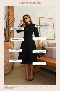 Vestido Lese Katia