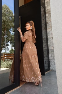 Vestido Longo Celeste