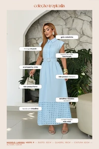 Vestido Midi Lavinia