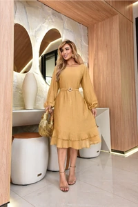 Vestido Babados Tereza