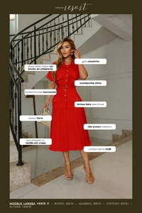 Conjunto Plissado Angelica