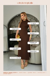 Vestido Malha Adele